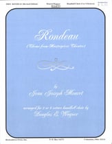 Rondeau Handbell sheet music cover